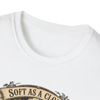Soft as a Cloud Silkie T-Shirt — Floral Wreath Hen Tee