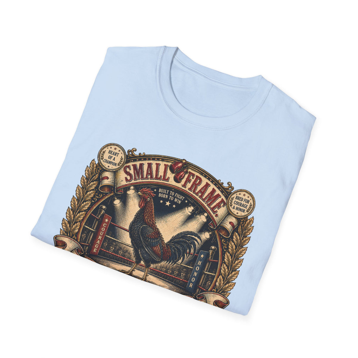 Champion of the Ring Old English Game T-Shirt — Fighting Breed Heritage Tee