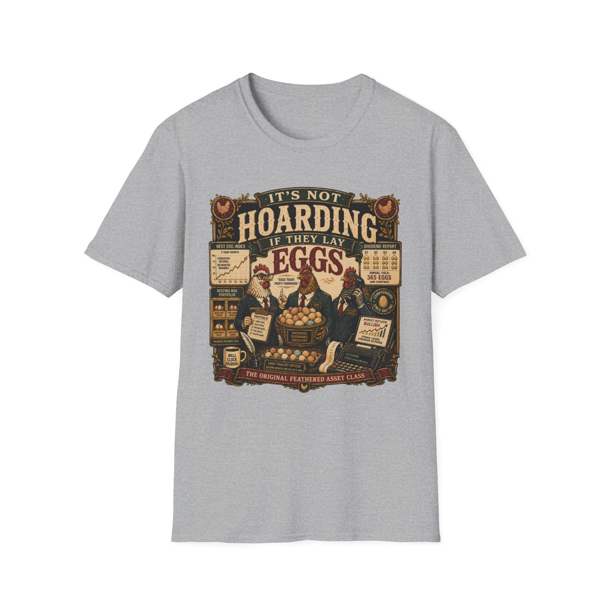 It's Not Hoarding If They Lay Eggs T-shirt, photo 3