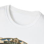 Follow the Great Duck Route T-Shirt — All Who Waddle Are Welcome Tee
