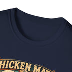 The Only Addiction That Lays Breakfast T-Shirt — Chicken Math Graphic Tee