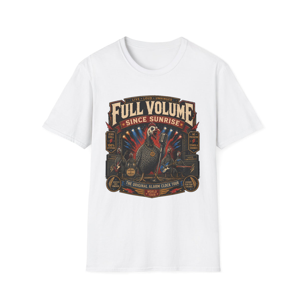 Full Volume Since Sunrise Guinea Fowl T-shirt, photo 2