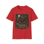 Keeper of Secrets Ayam Cemani T-Shirt — Jungle Temple Rooster Graphic Tee