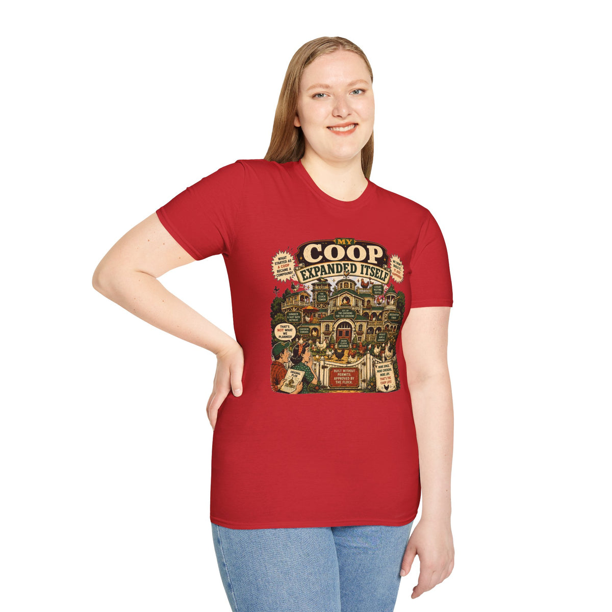 My Coop Expanded Itself T-Shirt — We Didn't Plan This Graphic Tee