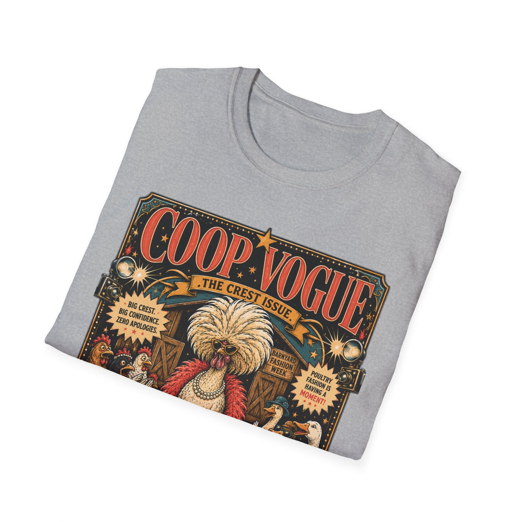 Coop Vogue Barnyard Fashion Week Polish Chicken T-Shirt