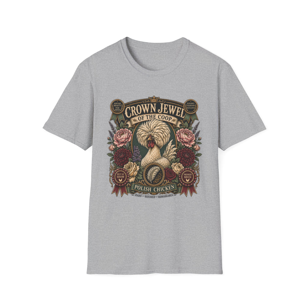 Crown Jewel of the Coop Polish Chicken T-shirt, photo 3