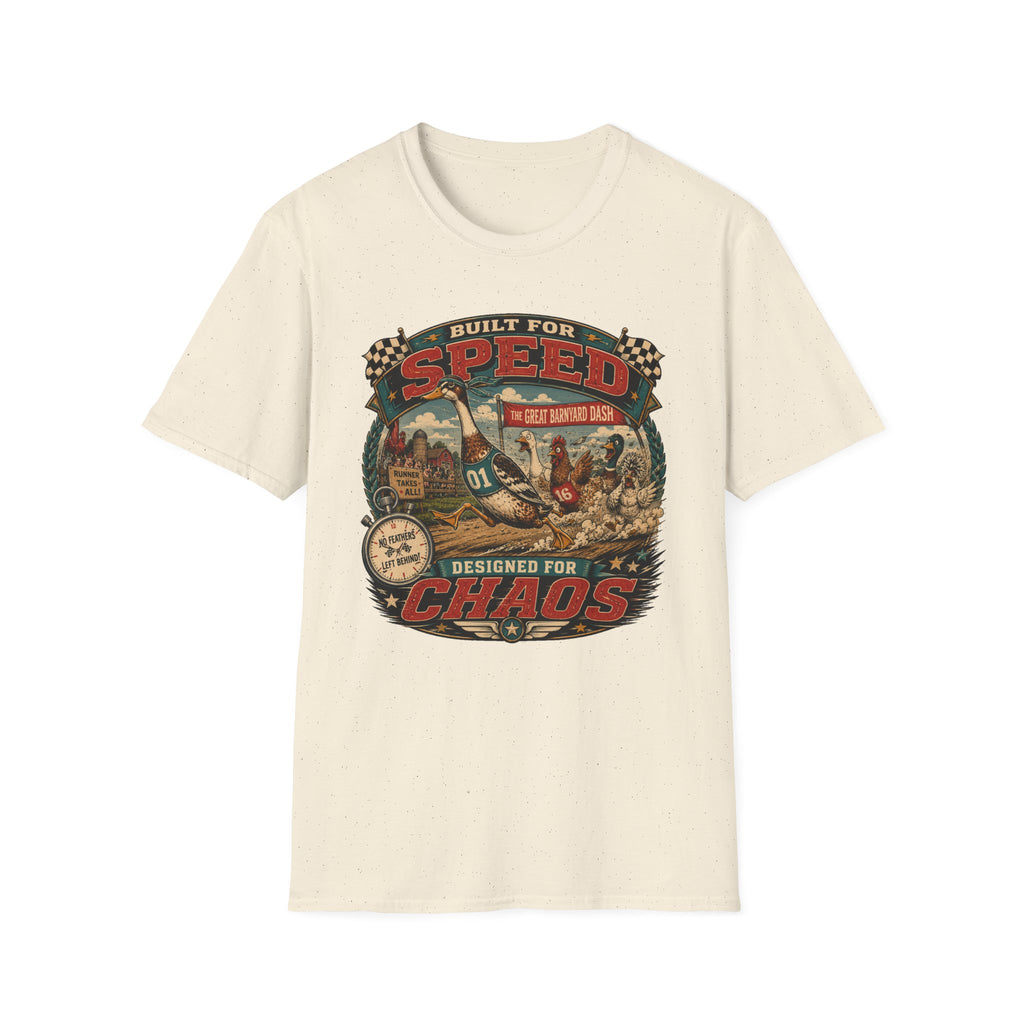 Built for Speed Barnyard Dash Indian Runner T-shirt, photo 5