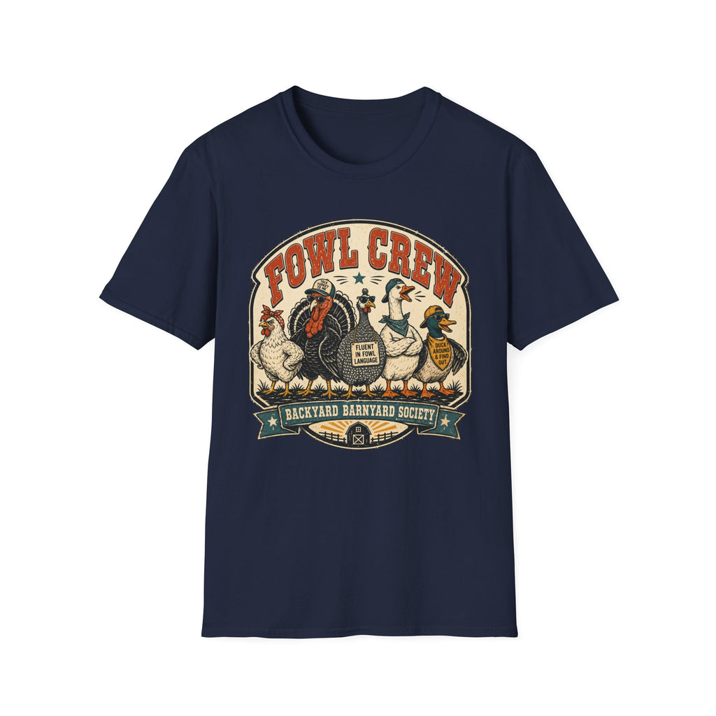 Fowl Crew Vintage Poultry T-shirt, photo 6