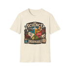 The Science Is Undeniable T-Shirt — Chicken Math Pie Chart Tee