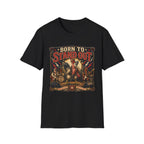 Born to Stand Out Rock Band T-Shirt — Rock Band Naked Neck Rooster Tee