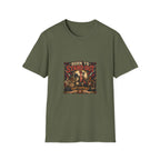 Less Feathers, More Attitude T-Shirt — Naked Neck Rooster Tee