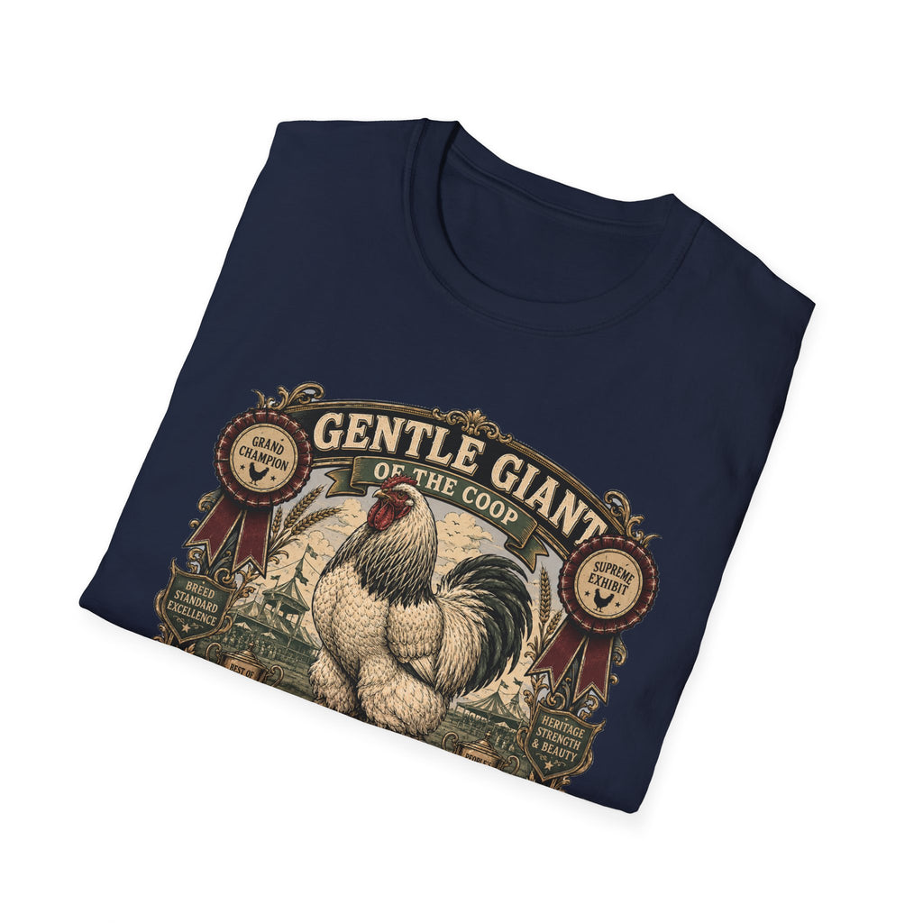 Gentle Giant Heritage Brahma T-Shirt — Prize Rooster Badge Tee