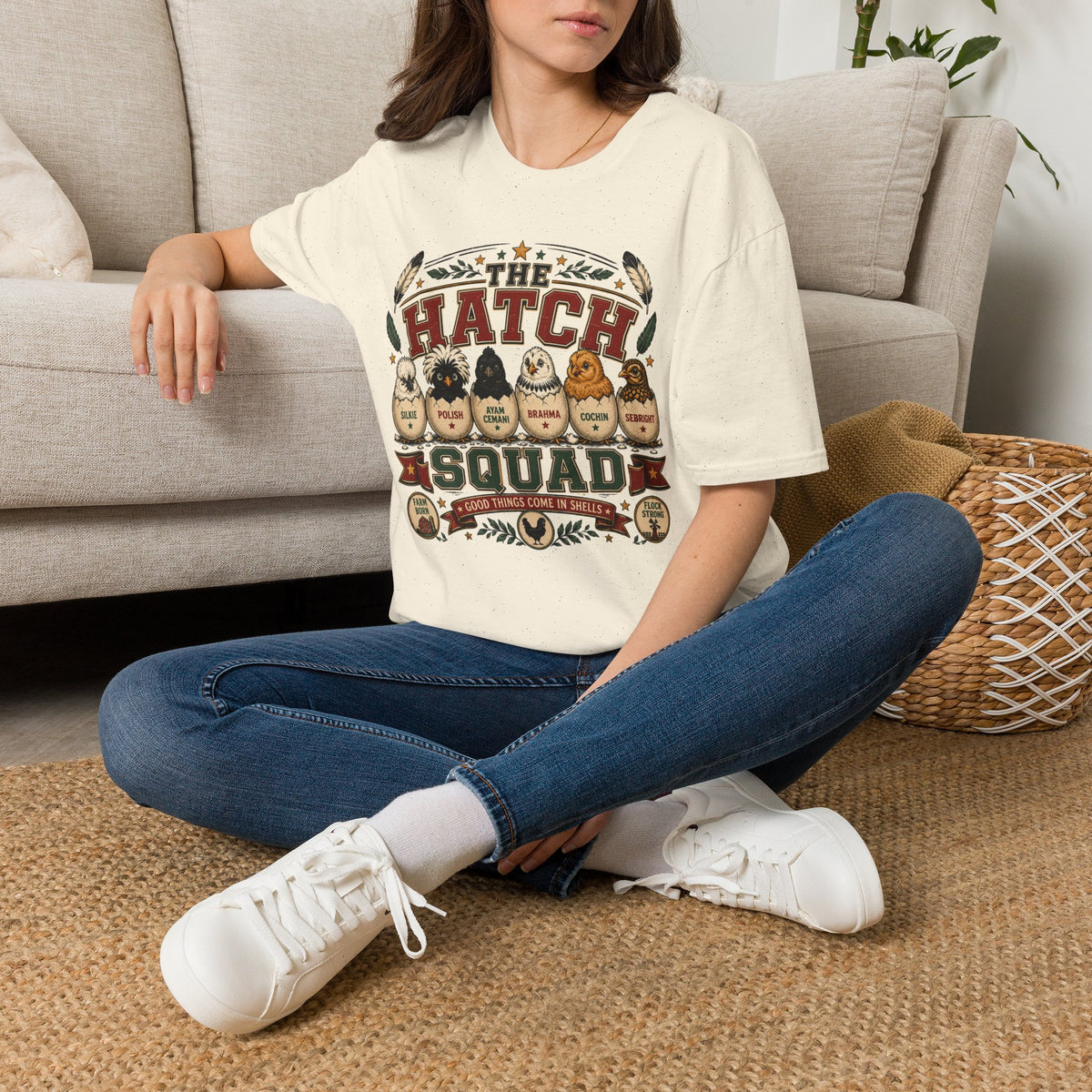 The Hatch Squad Farm Team T-Shirt — Good Things Come In Shells Tee