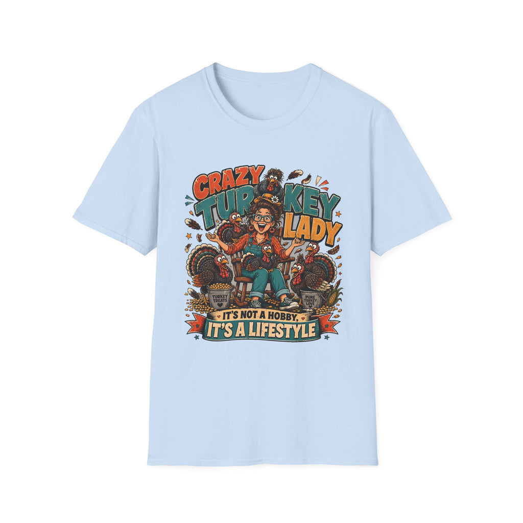Crazy Turkey Lady T-shirt, photo 8