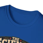 The Science Is Undeniable T-Shirt — Chicken Math Pie Chart Tee