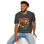 Too Fast for Thanksgiving Turkey T-Shirt — Not Today Funny Holiday Tee