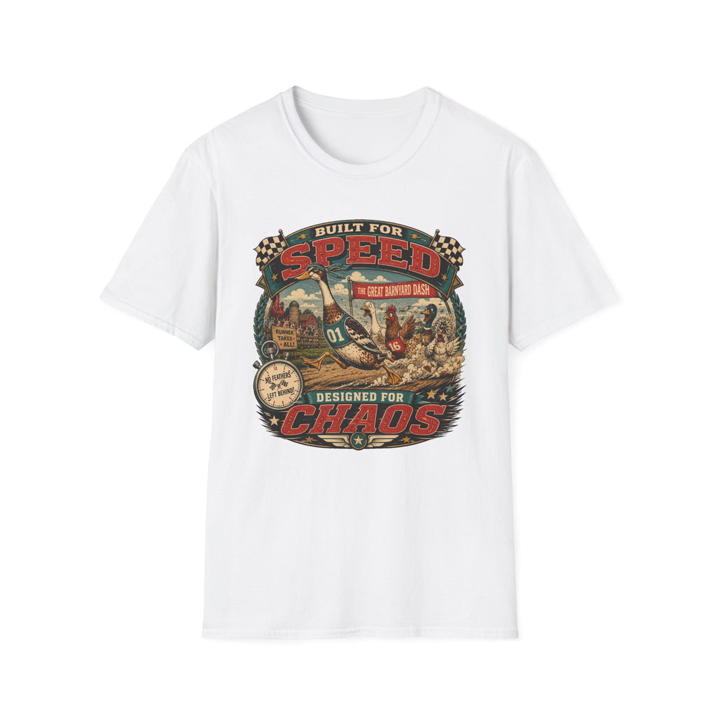 Built for Speed Barnyard Dash Indian Runner T-shirt, photo 2