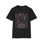 Shadow and Legend Ayam Cemani T-Shirt — Gothic Emblem Rooster Tee