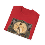 Grace in Motion Indian Runner T-Shirt — Elegant Duck Portrait Tee