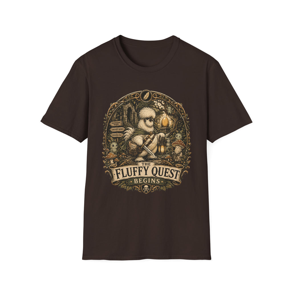 Quest for the Golden Egg Silkie T-shirt, photo 4