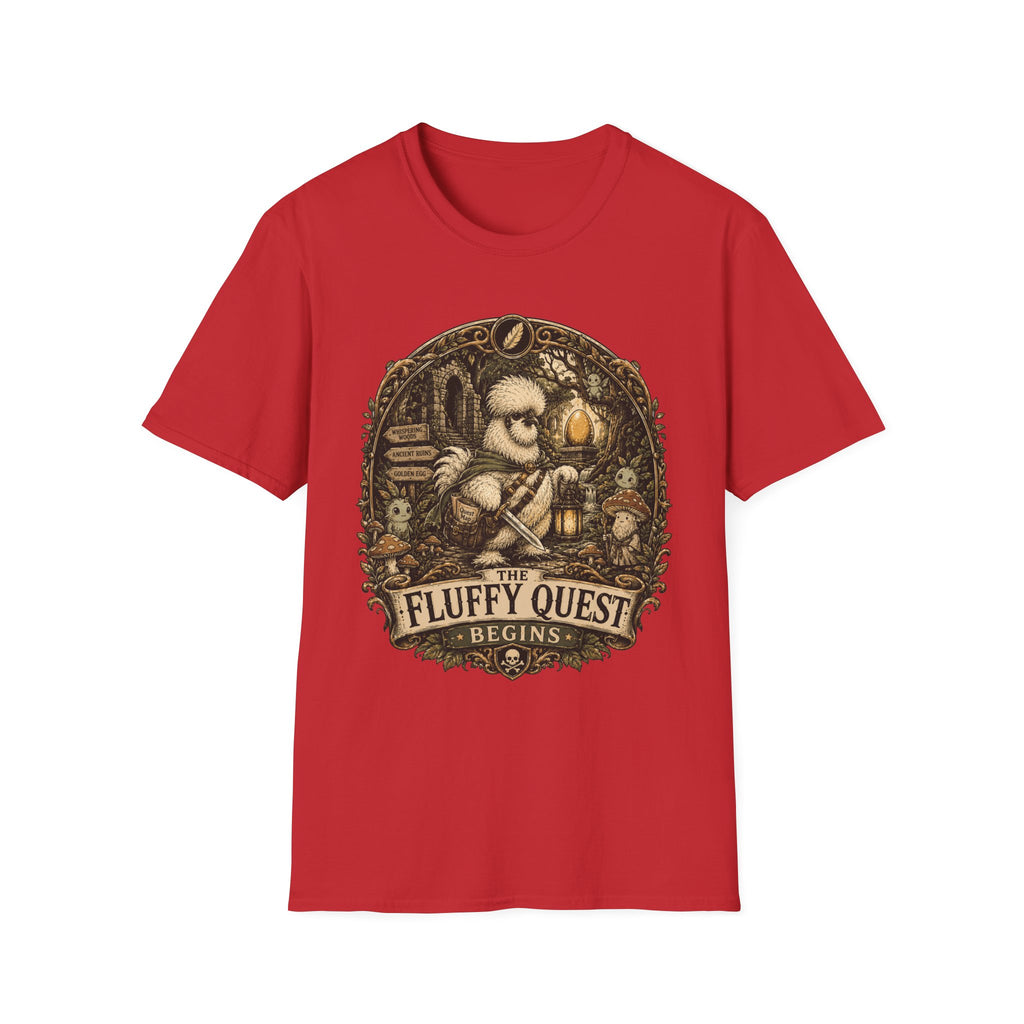 Quest for the Golden Egg Silkie T-Shirt — Enchanted Wood Adventure Tee
