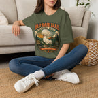 Bad Hair Trail Adventure Badge Polish Chicken T-Shirt