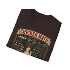 Advanced Poultry Algebra T-Shirt — Chicken Math Chaos Graphic Tee