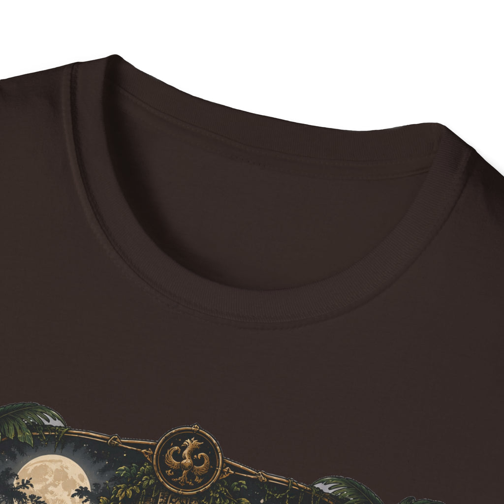 Keeper of Secrets Ayam Cemani T-Shirt — Jungle Temple Rooster Graphic Tee