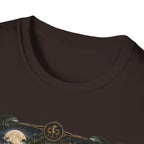 Keeper of Secrets Ayam Cemani T-Shirt — Jungle Temple Rooster Graphic Tee