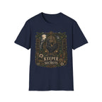 Keeper of Secrets Ayam Cemani T-Shirt — Jungle Temple Rooster Graphic Tee