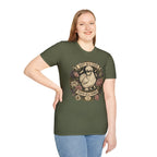 Soft as a Cloud Silkie T-Shirt — Floral Wreath Hen Tee