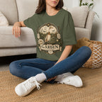 The Garden Sentinel Indian Runner T-Shirt — Walking Tall, Watching All Tee
