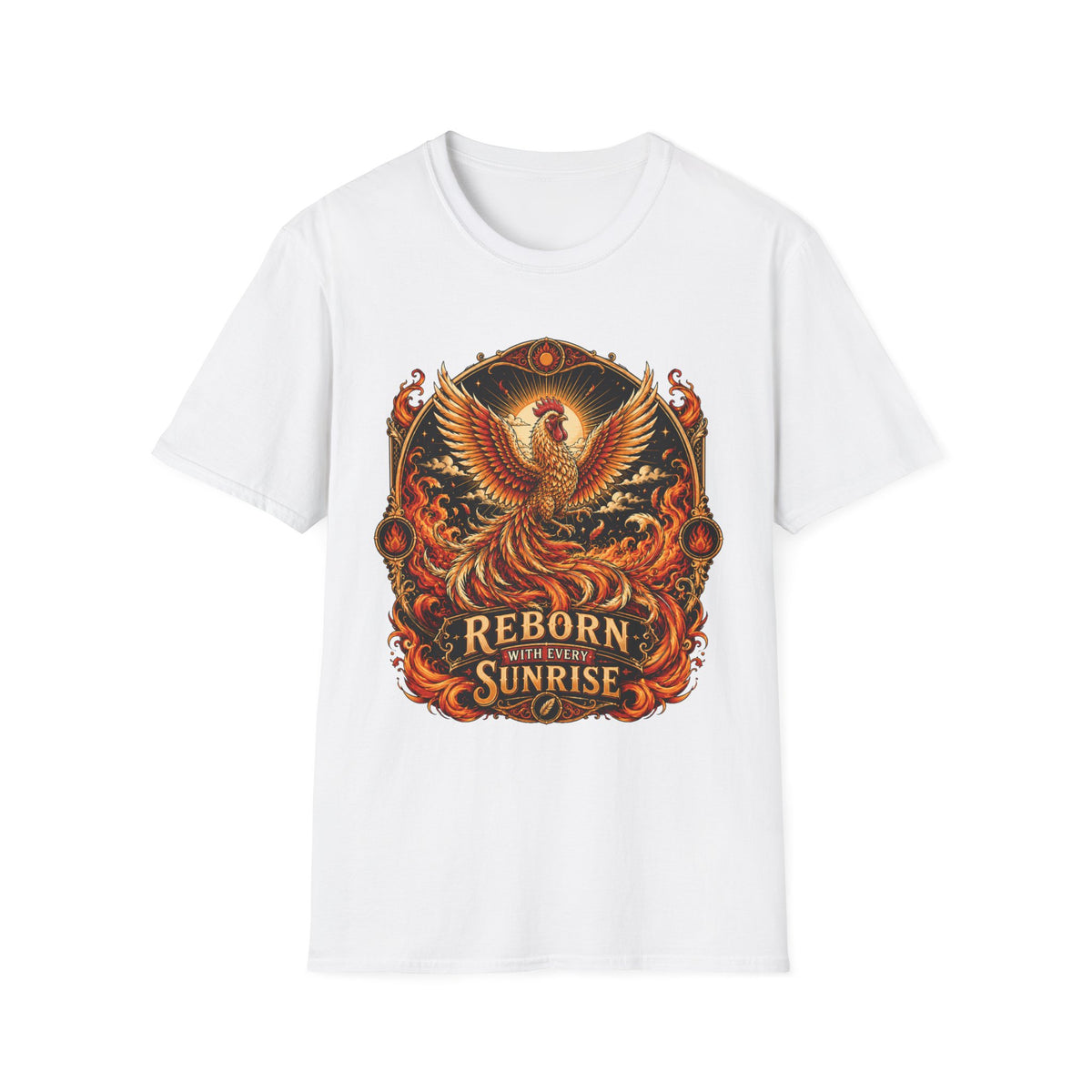 Rise With the Sun Rhode Island Red T-shirt, photo 2