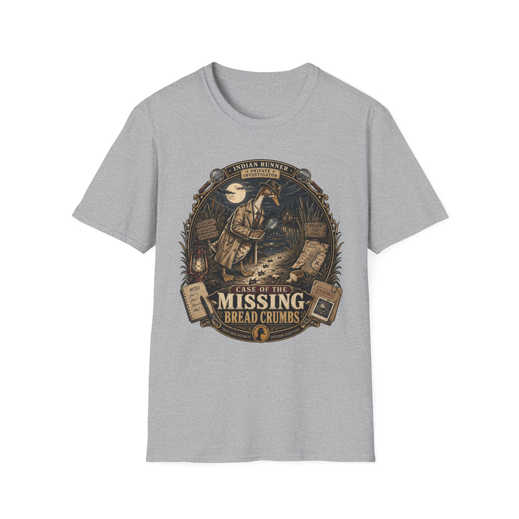 The Case of the Missing Breadcrumbs Indian Runner T-shirt, photo 5