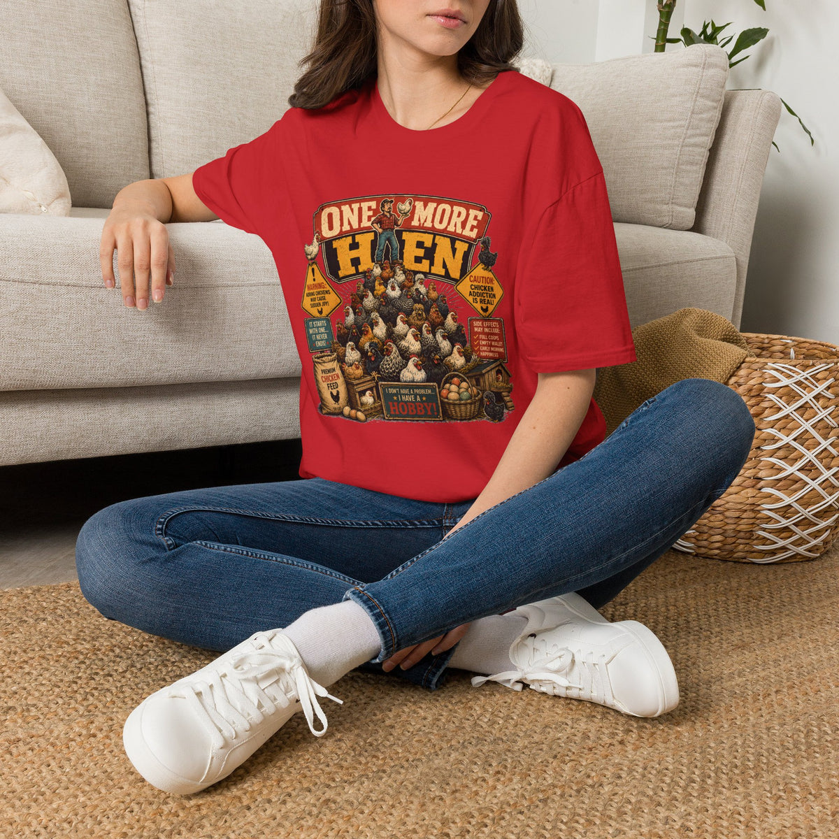 One More Hen T-Shirt — I Have a Hobby Graphic Tee