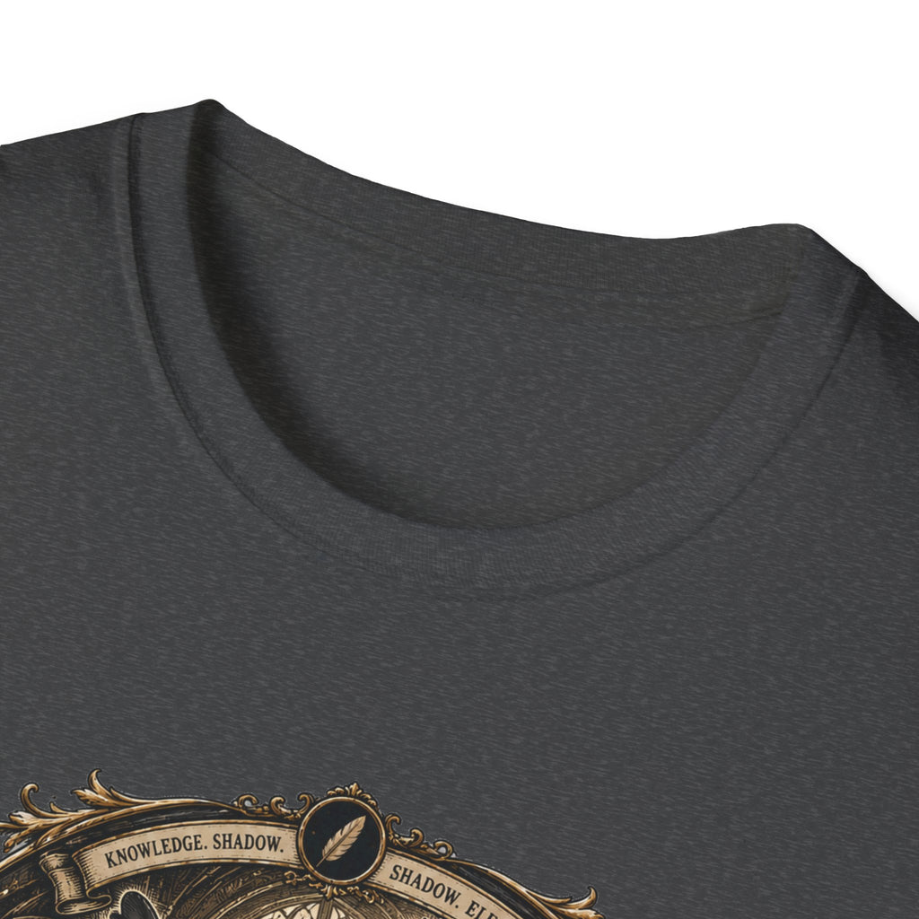 The Black Feather Society Ayam Cemani T-Shirt — Vintage Emblem Rooster Tee