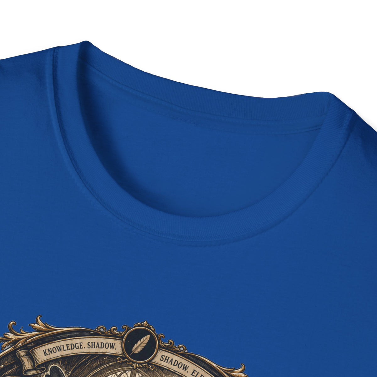 The Black Feather Society Ayam Cemani T-Shirt — Vintage Emblem Rooster Tee