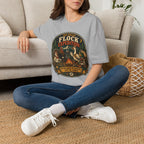 The Great Flock Expedition Tee — Vintage Poultry Adventure T-Shirt
