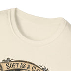 Soft as a Cloud Silkie T-Shirt — Floral Wreath Hen Tee
