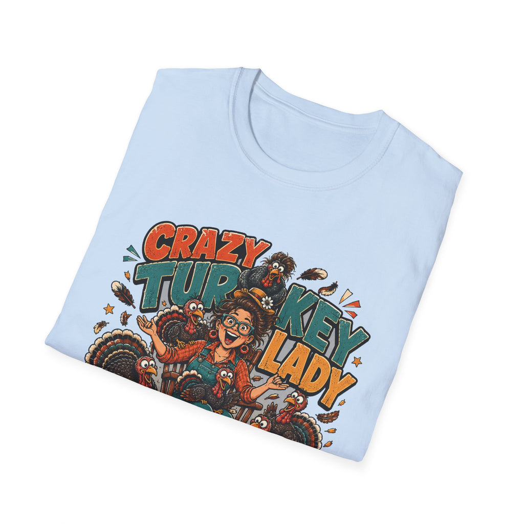 Crazy Turkey Lady Tee — It's Not a Hobby, It's a Lifestyle