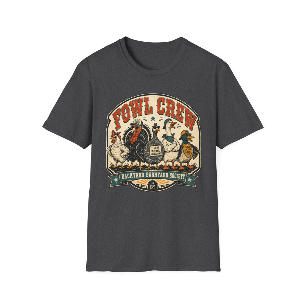 Fowl Crew Vintage Poultry T-shirt, photo 8