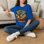 Tiny Quail Adventures T-Shirt — Backyard Bird Keeper Vintage Graphic Tee