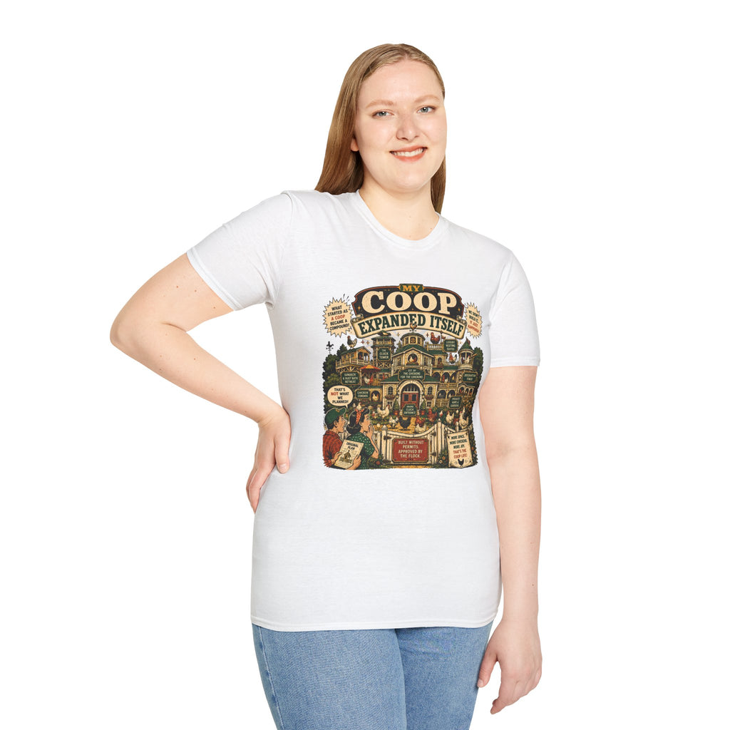 My Coop Expanded Itself T-Shirt — We Didn't Plan This Graphic Tee