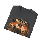 Rough Feathers and Desert Pride Naked Neck T-Shirt — Untamed Spirit Rooster Tee
