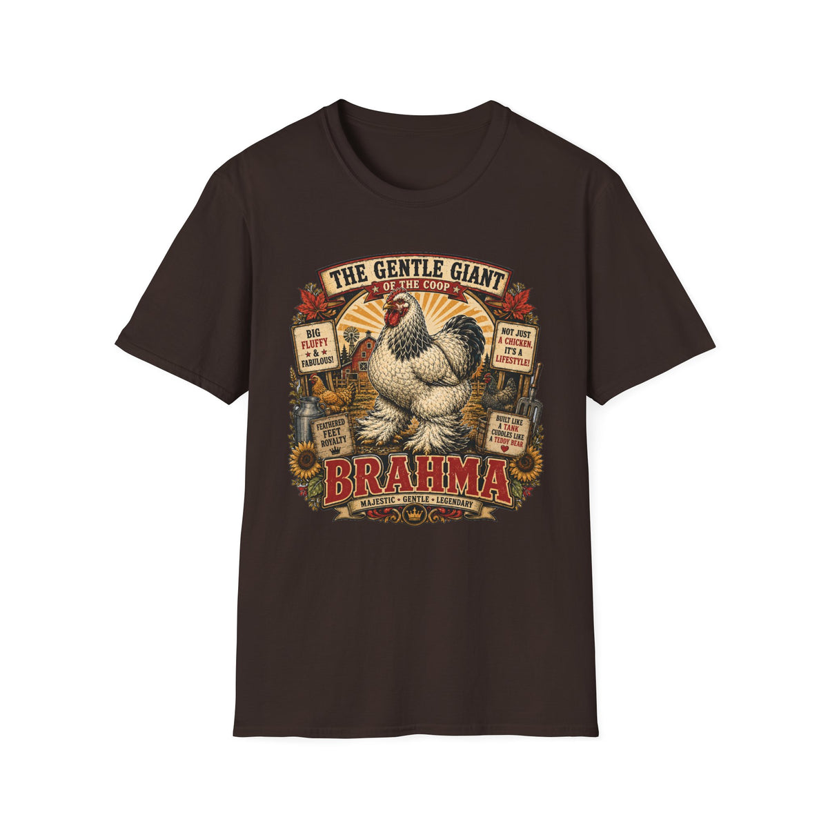 The Gentle Giant of the Coop Brahma T-shirt, photo 4