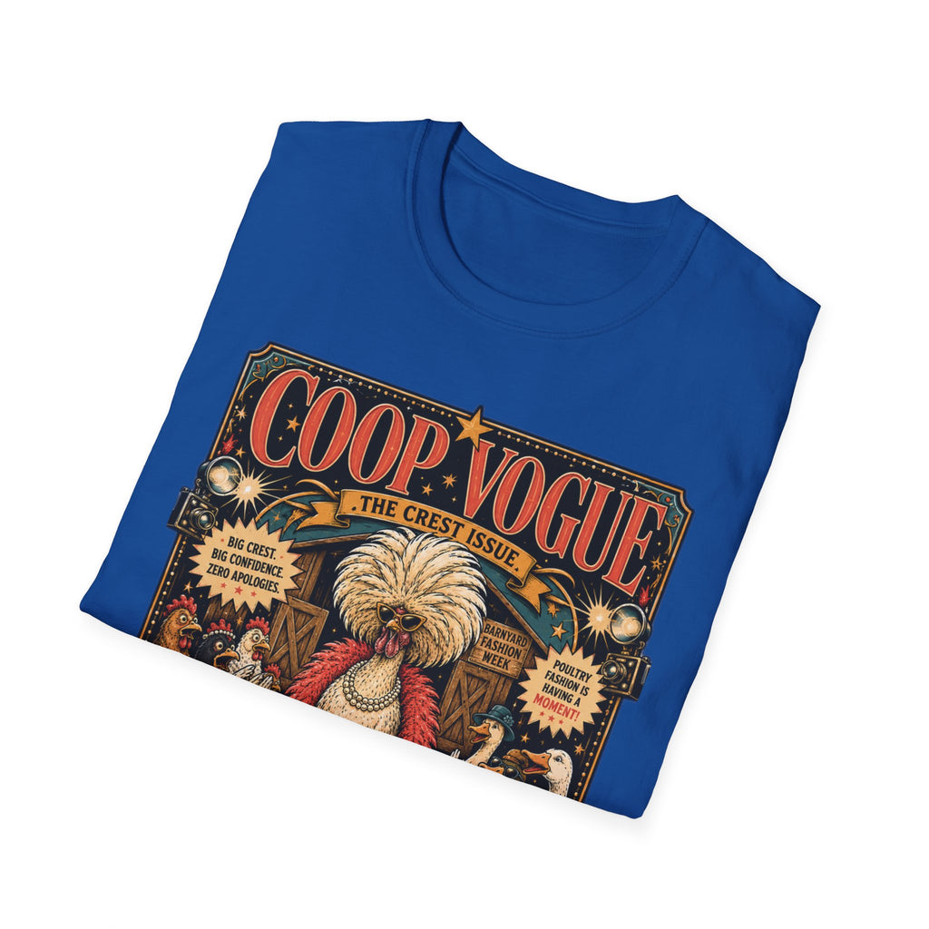 Coop Vogue Barnyard Fashion Week Polish Chicken T-Shirt