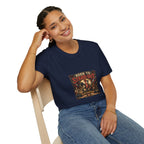 Less Feathers, More Attitude T-Shirt — Naked Neck Rooster Tee