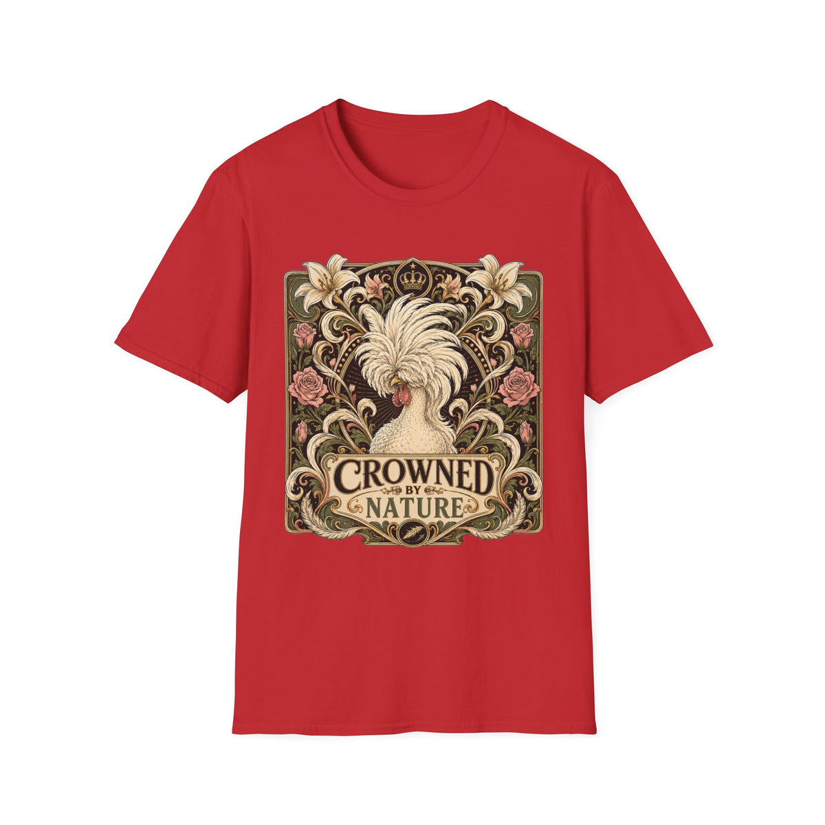 Crowned by Nature Polish Chicken T-shirt, photo 2