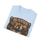 Big Feathers, Bigger Reputation Brahma T-Shirt — Bold Rooster Graphic Tee