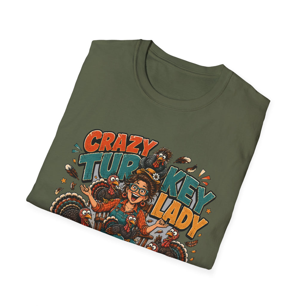 Crazy Turkey Lady Tee — It's Not a Hobby, It's a Lifestyle